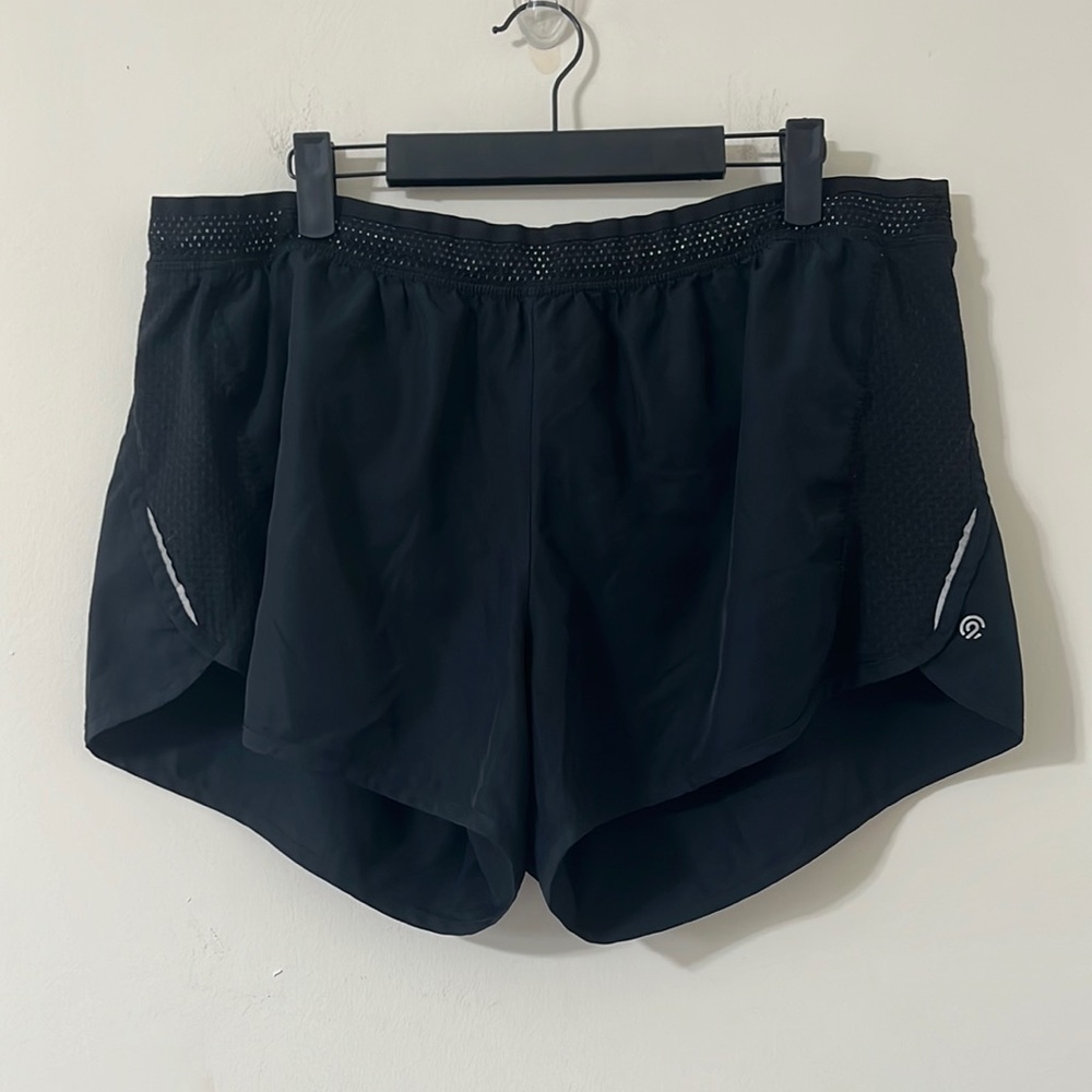 Champion C9 Black Reflective Running Shorts Size XXL - Picture 1 of 7